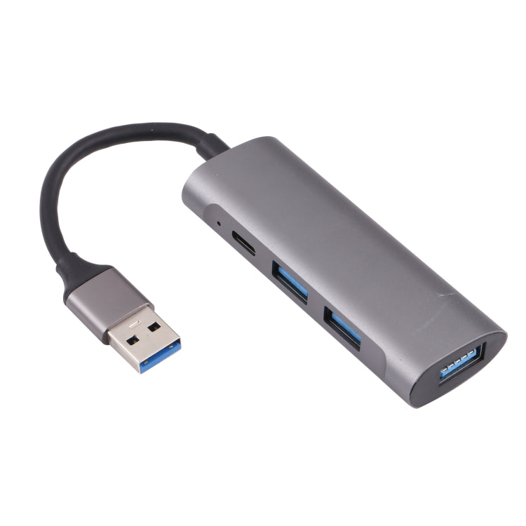 U-811 4イン1 USB 3.0 から 3 USB 3.0 + USB-C / Type-C ポート ハブ ドッキングステーション, U-811