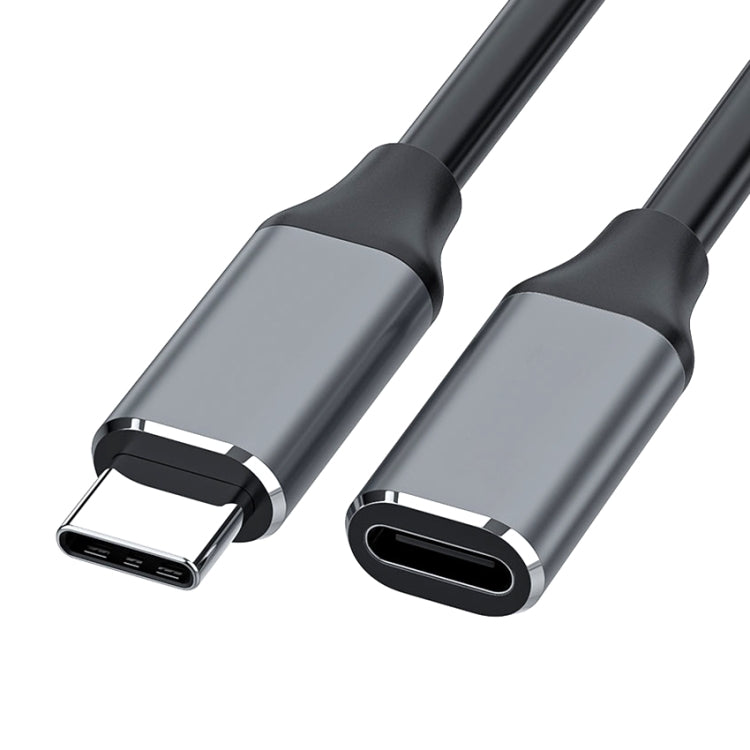 USB-C / Type-C オスから USB-C / Type-C メス アダプターケーブル、ケーブル長さ: 25cm、25cm
