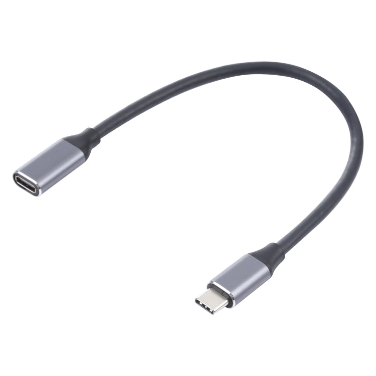 USB-C / Type-C オスから USB-C / Type-C メス アダプターケーブル、ケーブル長さ: 25cm、25cm