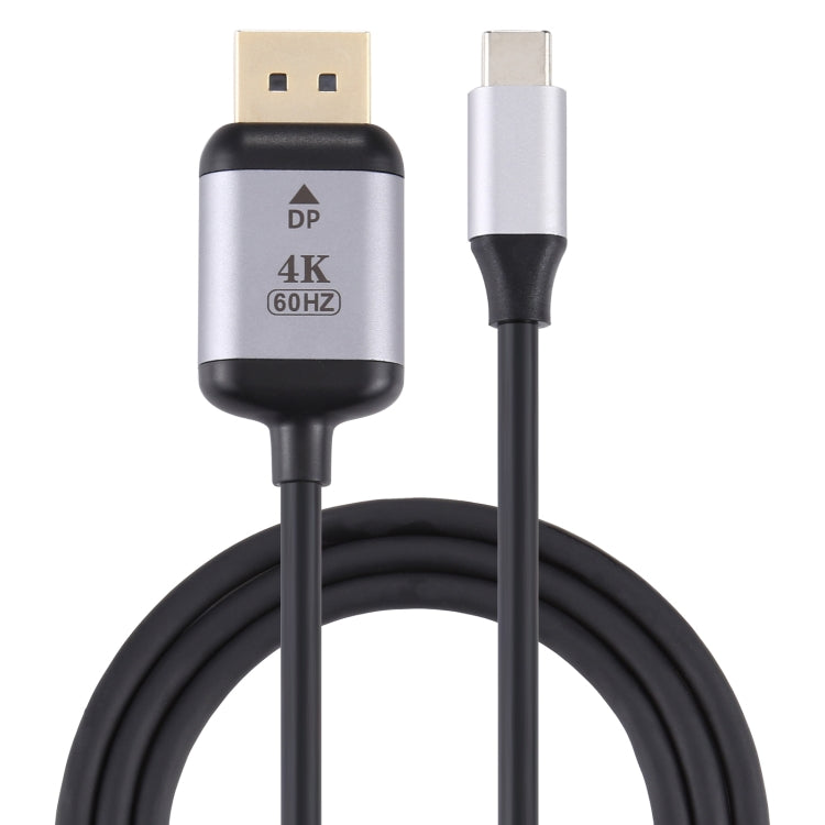 4K 60Hz Type-C / USB-C オスから DP オス アダプターケーブル、長さ: 1.8m、DP オス