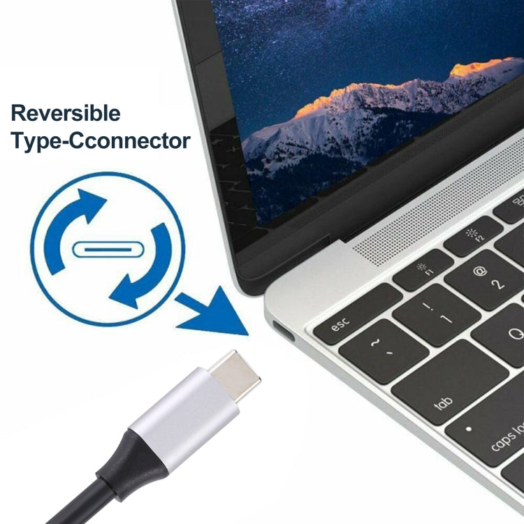4K 60Hz Type-C / USB-C オスから DP オス アダプターケーブル、長さ: 1.8m、DP オス