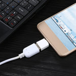 マイクロUSB-USB OTGアダプター