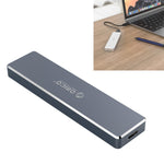 ORICO PCM2-C3 M.2 Mキー から USB 3.1 Gen2 USB-C / Type-C プッシュトップ ソリッドステートドライブエンクロージャー、最大対応容量: 2TB