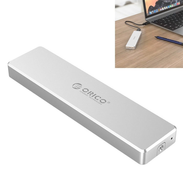 ORICO PCM2-C3 M.2 Mキー から USB 3.1 Gen2 USB-C / Type-C プッシュトップ ソリッドステートドライブエンクロージャー、最大対応容量: 2TB