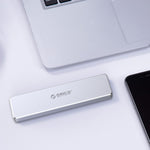 ORICO PCM2-C3 M.2 Mキー から USB 3.1 Gen2 USB-C / Type-C プッシュトップ ソリッドステートドライブエンクロージャー、最大対応容量: 2TB