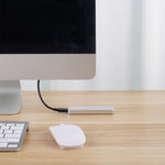 ORICO PCM2-C3 M.2 Mキー から USB 3.1 Gen2 USB-C / Type-C プッシュトップ ソリッドステートドライブエンクロージャー、最大対応容量: 2TB