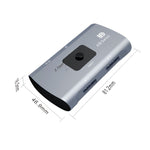 Z57 DP メス x 2 から USB-C / Type-C + DP メス 双方向 DP スイッチャー、Z57