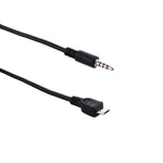 3.5mm オスから Micro USB オス オーディオ AUX ケーブル、長さ: 約40cm、Micro USB 40cm
