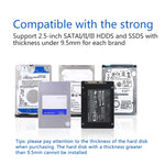 UNITEK SATA 2.5インチ USB 3.0 インターフェース HDDエンクロージャー、長さ: 30cm、SATA USB 3.0 インターフェース、長さ: 30cm