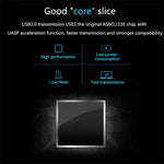 UNITEK SATA 2.5インチ USB 3.0 インターフェース HDDエンクロージャー、長さ: 30cm、SATA USB 3.0 インターフェース、長さ: 30cm