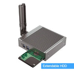 K660S WindowsおよびLinuxシステム ミニPC、Intel Celeronプロセッサー N2840 クアッドコア 1.83-2.25GHz、2GB RAM + 32GB SSD、2GB+32GB
