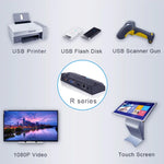 R1 Windowsシステム ミニPC、クアッドコア Cortex 2.0GHz、RAM: 1GB、ROM: 8GB