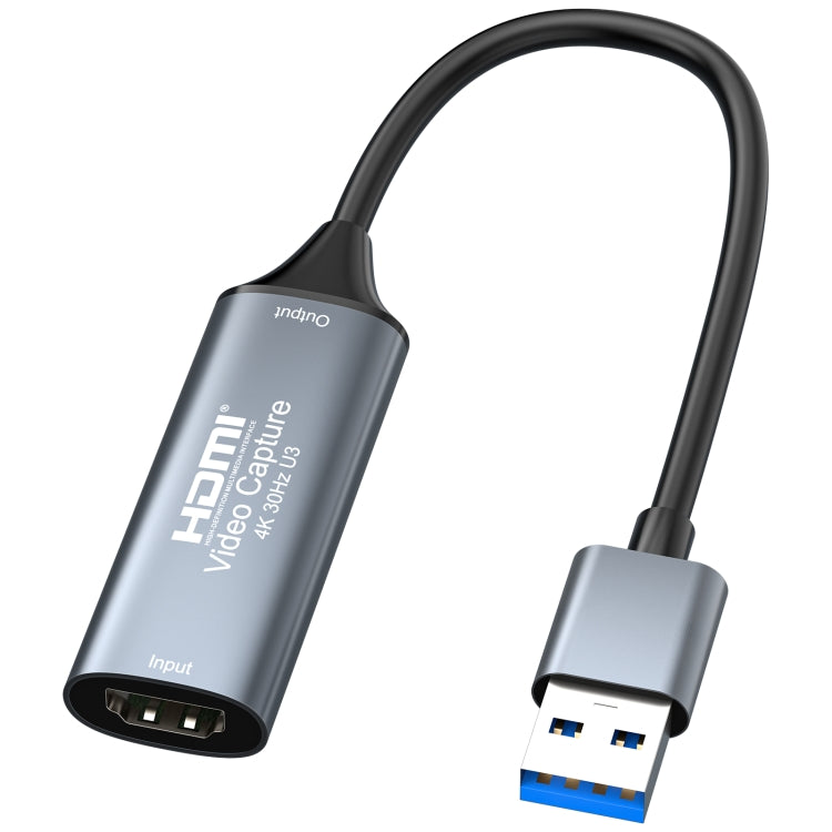 4K 30Hz HDMI to USB3.0 HDビデオキャプチャカード ケーブル付き、HDMI to USB3.0