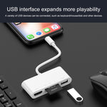 75215 5イン1 8ピンからHDMI + SDカードスロット + TFカードスロット + USB + 8ピン充電ポート HDビデオコンバーター、75215