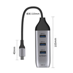 Onten 95118U 4in1 USB-C / Type-C to 4 USB 3.0ポート 多機能ハブ コンバータードッキングステーション, 95118U