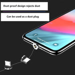 XBX-02 3イン1 8ピン + USB-C / Type-C + マイクロUSB プラグ 磁気充電ベース、XBX-02