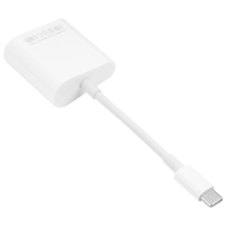 NK-1035 TC 2in1 USB-C / Type-Cオス-イーサネット＋Type-C電源メスアダプター、NK-1035 TC
