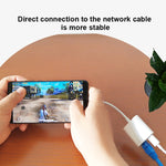 NK-1035 TC 2in1 USB-C / Type-Cオス-イーサネット＋Type-C電源メスアダプター、NK-1035 TC