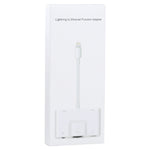 NK-1033 5イン1 8ピンオスからデュアルUSB + 3.5mm AUX + イーサネット + 8ピン電源メスアダプター、NK-1033