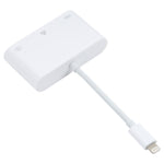 NK-107 3イン1 8ピンオスからUSB + 1000Mイーサネット + 8ピン電源メスアダプター、NK-107