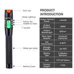 HT-30 30mW ビジュアルフォールトロケーター検出器テスター 光学レーザーレッドライトテストペン, HT-30