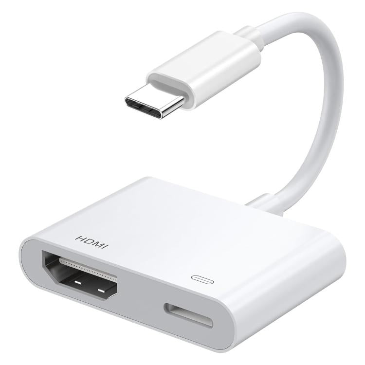 USB-C/Type-CからHDMI+USB-C/Type-Cビデオコンバーター、Type-C 4K/30HZ
