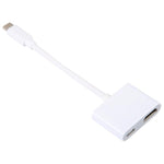USB-C/Type-CからHDMI+USB-C/Type-Cビデオコンバーター、Type-C 4K/30HZ