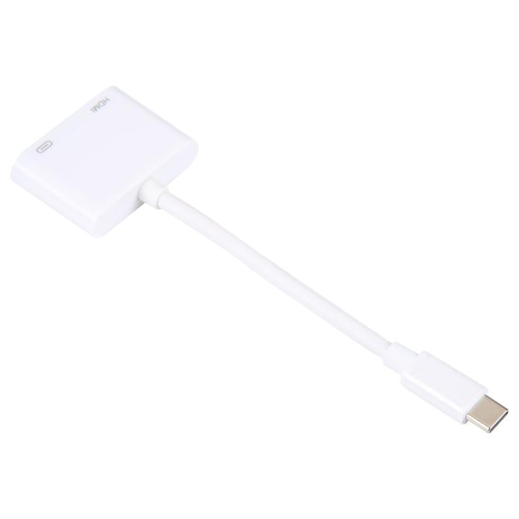 USB-C/Type-CからHDMI+USB-C/Type-Cビデオコンバーター、Type-C 4K/30HZ