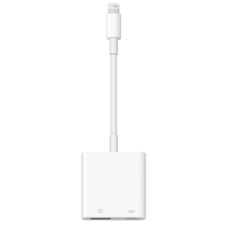 11cm 8ピンオス to USB & 8ピンデータ充電ケーブル カメラリーダーアダプター、iOS 9.2以上対応