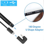 U字型 USB-C / Type-C オス-メスアダプター Type-C to Type-C