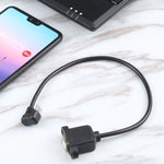 USB-C / Type-CオスからBタイプ四角形プリントポートメスコネクターケーブル、Type-CからBタイプ四角形