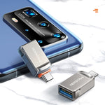 MCDODO USB 3.0メス-USB-C / Type-Cオス OTG変換器 USBフラッシュディスク、USB-C / Type-C