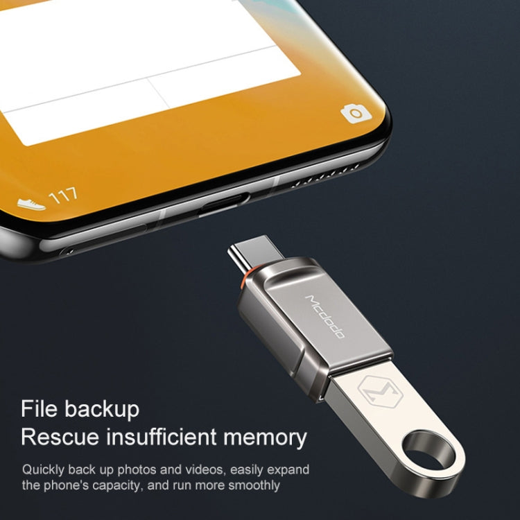 MCDODO USB 3.0メス-USB-C / Type-Cオス OTG変換器 USBフラッシュディスク、USB-C / Type-C