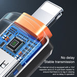 MCDODO USB 3.0 メス to 8ピンオス OTG コンバーター USBフラッシュディスク、8ピン
