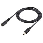 ノートパソコン用1m 22AWG 5.5 x 2.1mmメスからオスDC電源プラグ延長ケーブル、1m 5.5 x 2.1mm