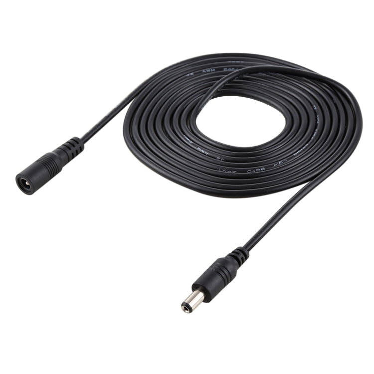 ノートパソコン用2m 22AWG 5.5 x 2.1mmメスからオスDC電源プラグ延長ケーブル、2m 5.5 x 2.1mm