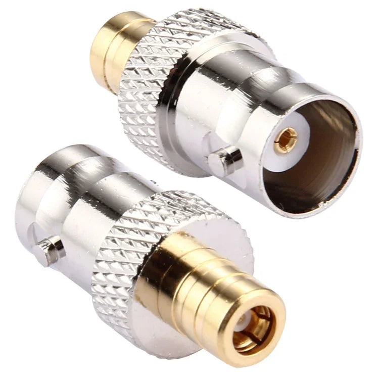 2個セット BNC メス to SMB メス コネクタ、メス to SMB メス