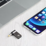 100W USB-C / Type-CメスからDC 4.8x1.7mmオス コンピューター充電アダプター、Type-CメスからDC 4.8x1.7mmオス