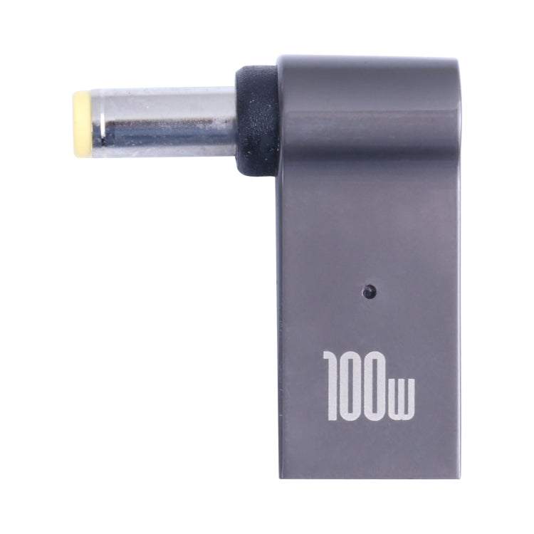100W USB-C / Type-CメスからDC 5.5x1.7mmオス Acer用コンピューター充電アダプター、Type-CメスからDC 5.5x1.7mmオス