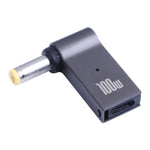 100W USB-C / Type-CメスからDC 5.5x1.7mmオス Acer用コンピューター充電アダプター、Type-CメスからDC 5.5x1.7mmオス