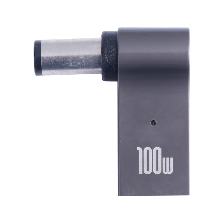100W USB-C / Type-CメスからDC 7.4x0.6mmオス HP用コンピューター充電アダプター、Type-CメスからDC 7.4x0.6mmオス（HP用）
