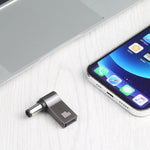 100W USB-C / Type-CメスからDC 7.4x0.6mmオス HP用コンピューター充電アダプター、Type-CメスからDC 7.4x0.6mmオス（HP用）