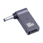 100W USB-C / Type-C メスからDC 4.0x1.35mm オス コンピューター充電アダプター Asus用、Type-C メスからDC 4.0x1.35mm オス