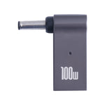 100W USB-C / Type-C メスからDC 4.0x1.35mm オス コンピューター充電アダプター Asus用、Type-C メスからDC 4.0x1.35mm オス