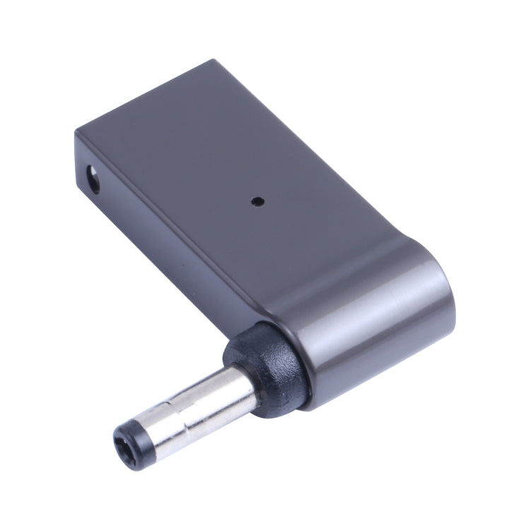 100W USB-C / Type-C メスからDC 4.0x1.7mm オス コンピューター充電アダプター Lenovo用、Type-C メスからDC 4.0x1.7mm オス（ブラック）