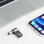 100W USB-C / Type-C メスからDC 7.4x0.6mm オス コンピューター充電アダプター Dell用、Type-C メスからDC 7.4x0.6mm オス（Dell用）
