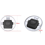 X-Flash R01 3in1 8ピン + USB-C / Type-C + マイクロUSB インターフェース SD / TFカードリーダー