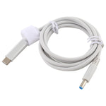 HP用 USB-C / Type-Cから7.4 x 0.6mm ノートパソコン電源充電ケーブル、ケーブル長さ：約1.5m、Type-Cから7.4 x 0.6mm