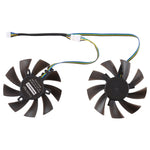 GFY09010E12SPA 4ピン グラフィックスカード冷却ファン Zotac GTX 1070 Mini GTX 1060 6GB GTX1060用、直径：85mm、ペア、GFY09010E12SPA