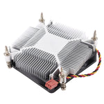 CoolAge 1155-1U DC 12V 2000RPM 30.5cfm アルミニウムヒートシンク 油圧ベアリング冷却ファン Intel 1150 1156 1151対応 CPU冷却ファン、1155-1U アルミニウム